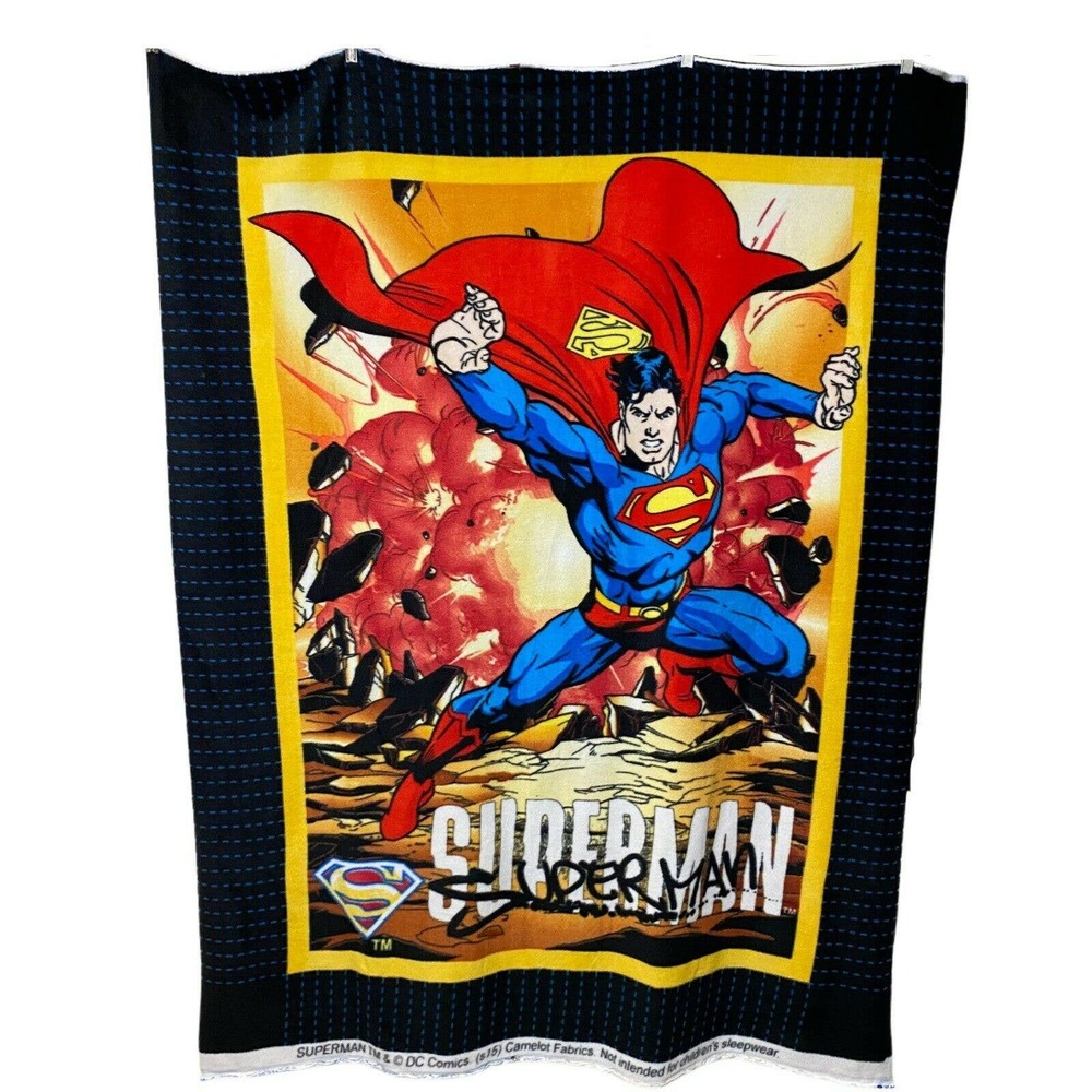 Rare Camelot Superman Marvel‎ Blanket Tapestry